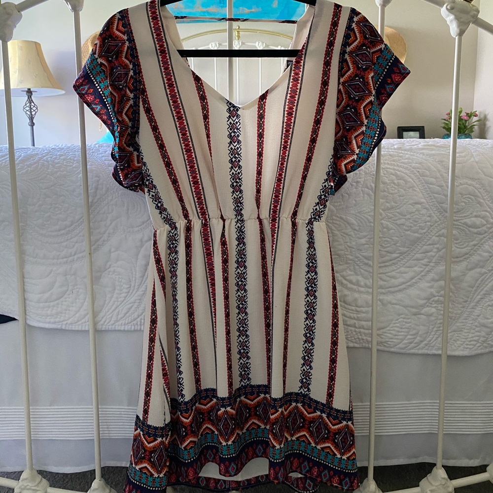 A boho inspired dress